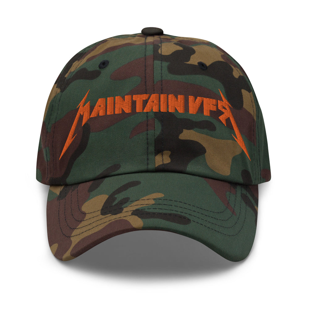 Camo Metal Maintain VFR Dad Hat