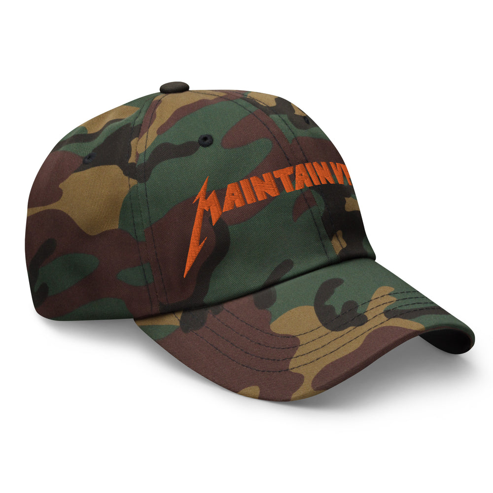 Camo Metal Maintain VFR Dad Hat