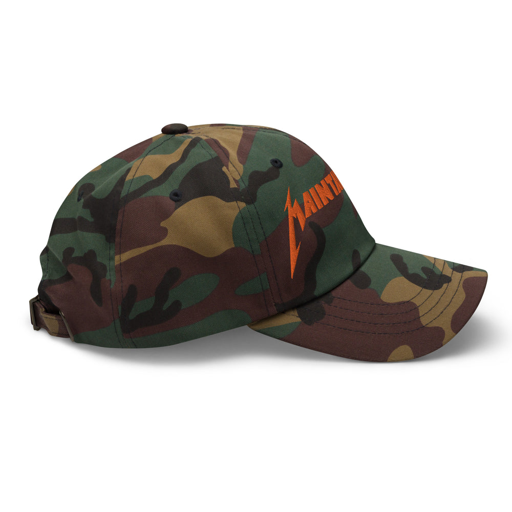 Camo Metal Maintain VFR Dad Hat