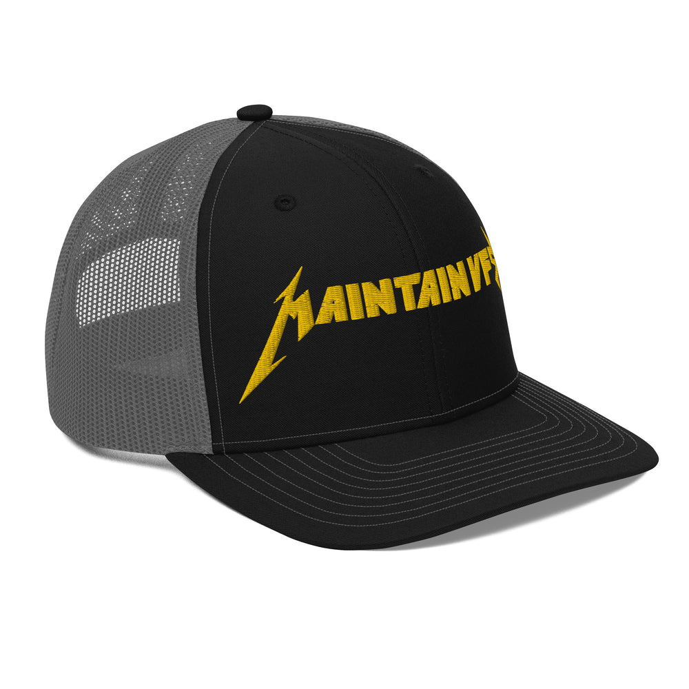 Metal MAINTAIN VFR- Trucker Cap