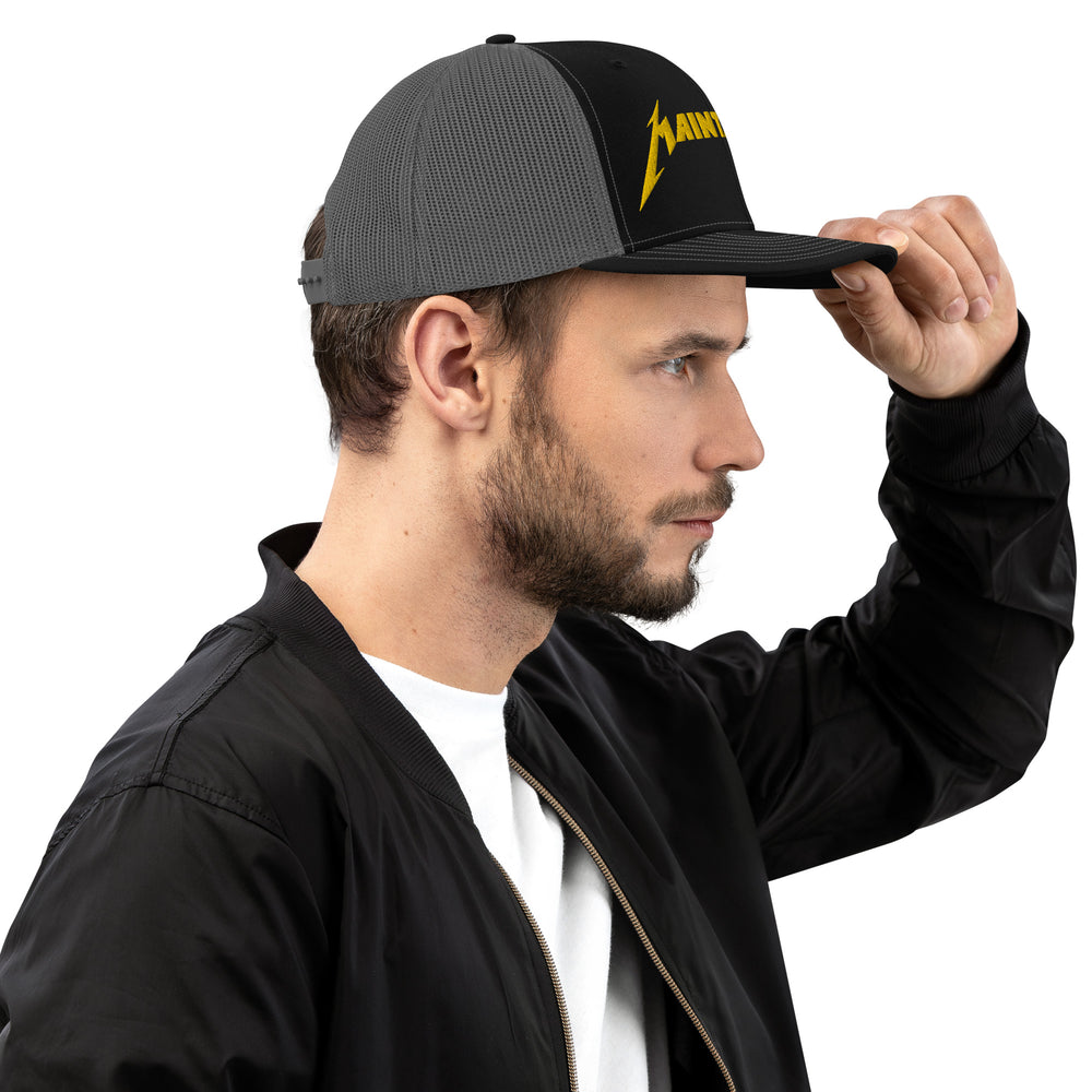 Metal MAINTAIN VFR- Trucker Cap